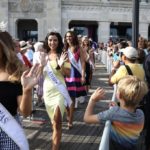 Miss Utah at Miss America welcome ceremony