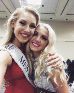 Miss Utah 2018 with Miss Utah's Outstanding Teen