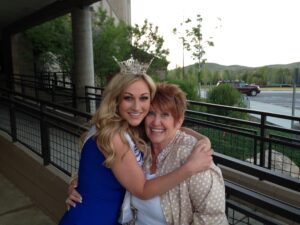 Miss Utah 2013, Ciera Pekarcik McCausland with Leean